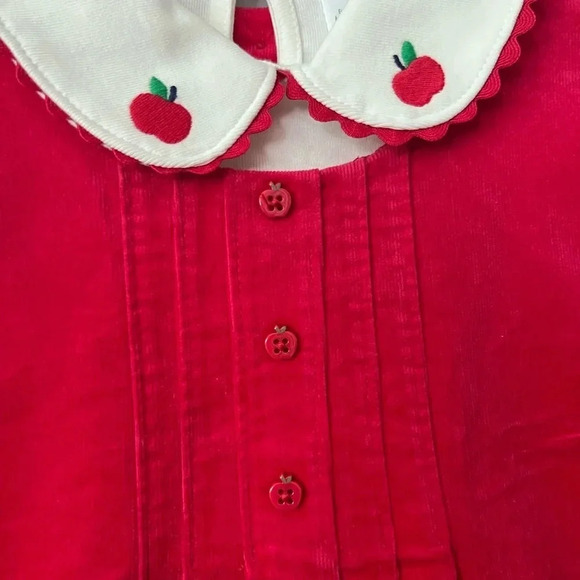 Gymboree Corduroy Apple Dress with Matching Shirt | Size 10 - Picture 4 of 13